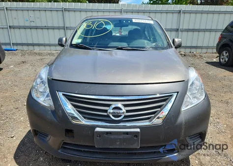 2012 Nissan Versa S из США, поврежденный, VIN 3N1CN7AP4CL802256